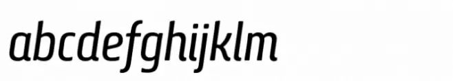 Quebra Condensed Italic