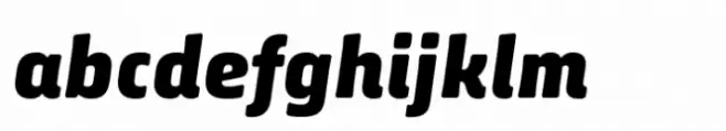 Quebra Condensed Ultra Bold Italic