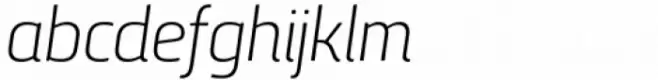 Quebra Light Italic