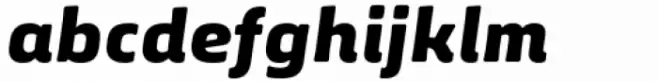 Quebra Ultra Bold Italic
