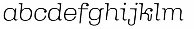 Queensberry Thin Italic