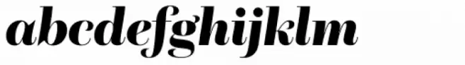 Questa Grande Black Italic