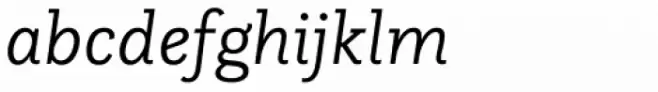 Questa Slab Light Italic