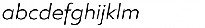 Quiet Sans Light Italic