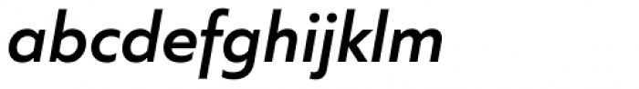 Quiet Sans Semi Bold Italic