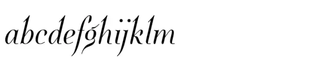 Quietism Poster Light Italic