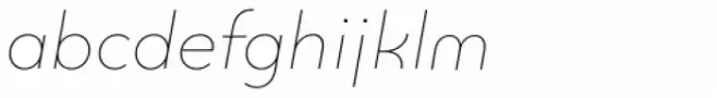 Quinoa Round Light Italic