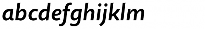 Quire Sans SemiBold Italic