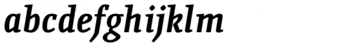 Quiroga Serif Pro Bold Italic
