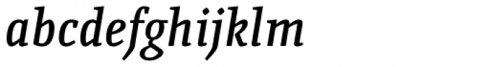 Quiroga Serif Pro DemiBold Italic