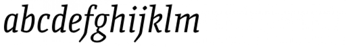 Quiroga Serif Pro Italic