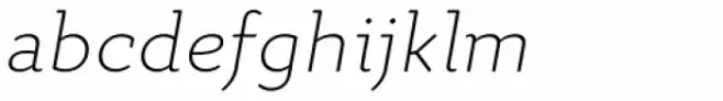 Quiza Pro Extra Light Italic
