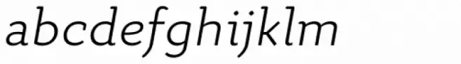 Quiza Pro Light Italic