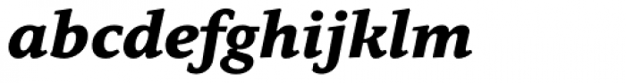 Quodlibet Serif Extra Bold Italic