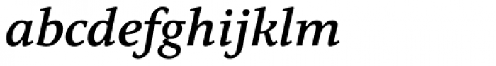 Quodlibet Serif Semi Bold Italic