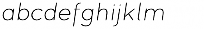 Quosm Light Italic