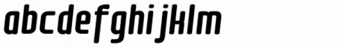 Quota Black Italic Cond.