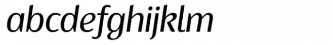 Ragik Sans Book Italic