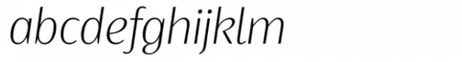 Ragik Sans Thin Italic