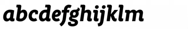 Rahere Informal Extra Bold Italic