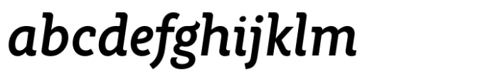 Rahere Informal Semi Bold Italic