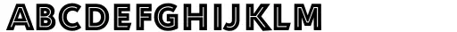 Rahere Sans Inline Regular