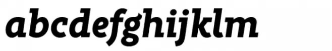 Rahere Slab Extra Bold Italic