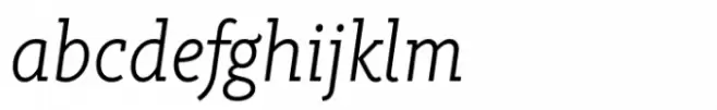 Rahere Slab Light Italic