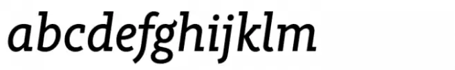 Rahere Slab Medium Italic