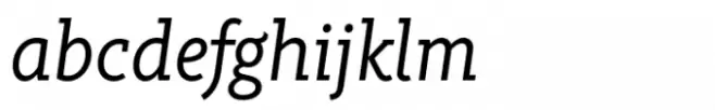 Rahere Slab Regular Italic