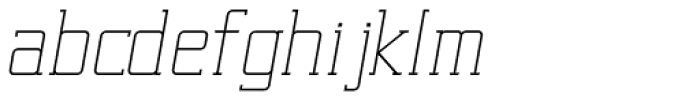 Railway Point Light Italic
