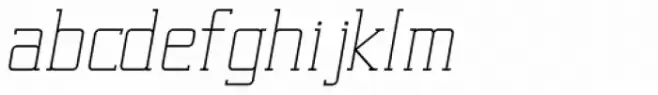Railway Point Light Italic