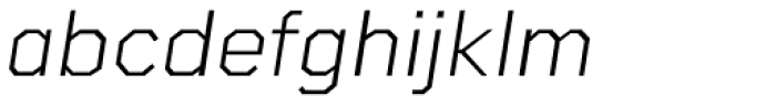Raker Light Italic