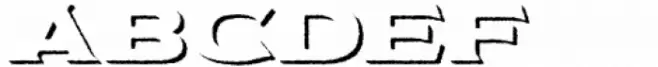 Ramenson Serif Shadow Rough