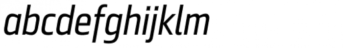 Ranelte Condensed Medium Italic