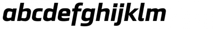 Ranelte Extended Extra Bold Italic