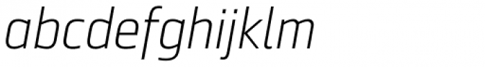 Ranelte Normal Light Italic