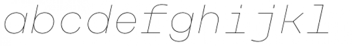 Rational TW Display Hairline Italic
