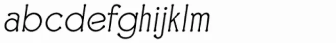 Ravenna Light Italic