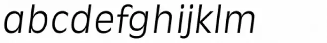 Ravenna TS Light Italic