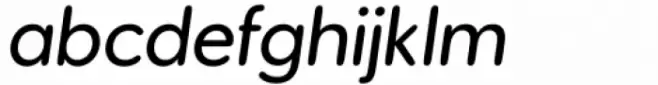 Redoneta Rounded Regular Italic