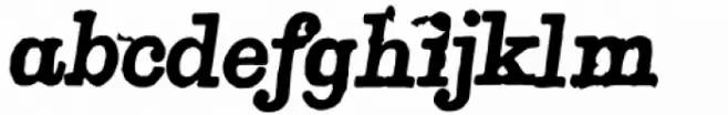 Redwater Banker Italic