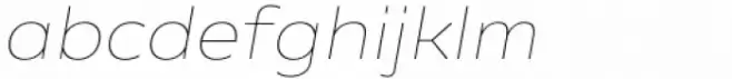 Regave Thin Italic