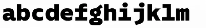 Regio Mono Extra Bold