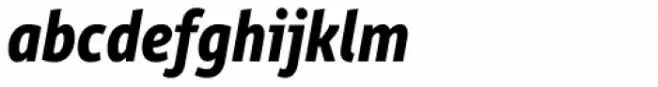 Rehn Condensed Bold Italic