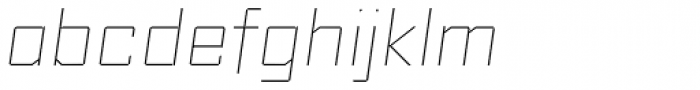 Reileta Extra Light Italic