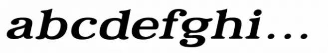 Relica Medium Extended Italic