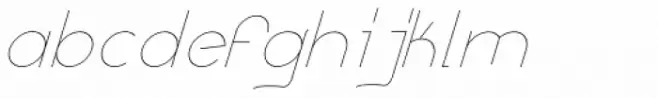Remedia ExtraLight Italic