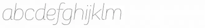 Remora Corp W2 Thin Italic