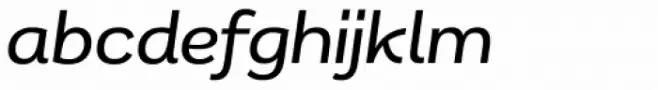 Remora Sans W3 Medium Italic